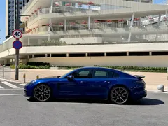 2022 Porsche Panamera 2.9T, синий — фото 8