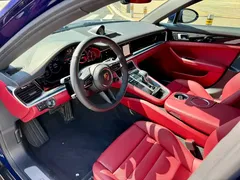 2022 Porsche Panamera 2.9T, синий — фото 12