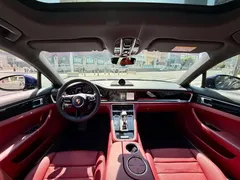 2022 Porsche Panamera 2.9T, синий — фото 19