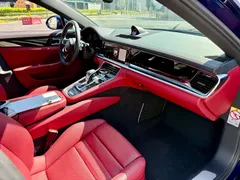 2022 Porsche Panamera 2.9T, синий — фото 23
