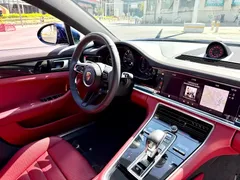 2022 Porsche Panamera 2.9T, синий — фото 24