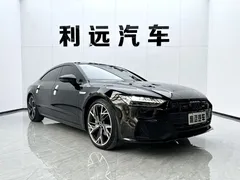 2024 Audi A7L 45 TFSI quattro S-line Black Warrior, чёрный — фото 3