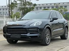 2021 Porsche Cayenne E-Hybrid 2.0T PHEV, чёрный — фото 1