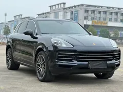 2021 Porsche Cayenne E-Hybrid 2.0T PHEV, чёрный — фото 3