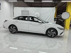 2023 Hyundai Elantra 1.5L CVT GLX Elite, белый — фото 5