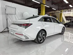 2023 Hyundai Elantra 1.5L CVT GLX Elite, белый — фото 6