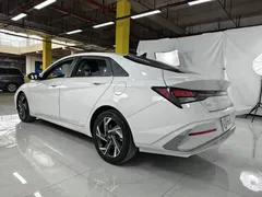 2023 Hyundai Elantra 1.5L CVT GLX Elite, белый — фото 7