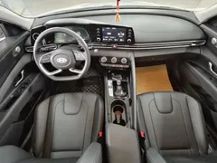 2023 Hyundai Elantra 1.5L CVT GLX Elite, белый — фото 13
