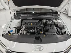 2023 Hyundai Elantra 1.5L CVT GLX Elite, белый — фото 19