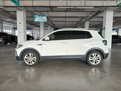 2021 Volkswagen T-Cross 1.5L AT Comfort, белый — фото 3
