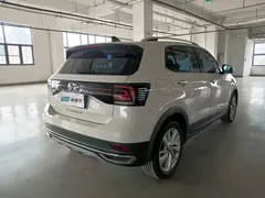 2021 Volkswagen T-Cross 1.5L AT Comfort, белый — фото 9