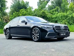 2022 Mercedes-Benz S-Class S 400 L Luxury, чёрный — фото 3