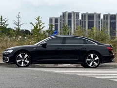 2023 Audi A6L 45 TFSI quattro Select Dynamic, чёрный — фото 3