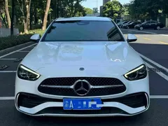 2022 Mercedes-Benz C-Class C 200 L Sport, белый — фото 3