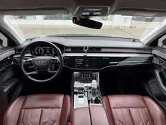 2021 Audi A8L 55 TFSI quattro Premium, чёрный — фото 3
