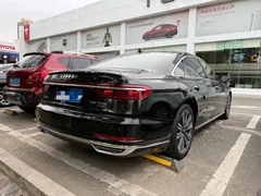 2021 Audi A8L 55 TFSI quattro Premium, чёрный — фото 6