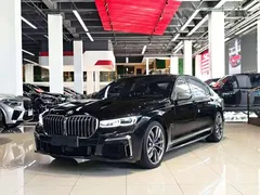 2019 BMW 7 Series M760Li xDrive V12 Sport Package, чёрный — фото 1