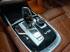 2019 BMW 7 Series M760Li xDrive V12 Sport Package, чёрный — фото 14