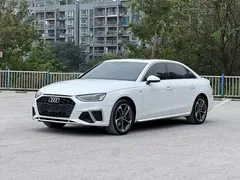 2021 Audi A4L 40 TFSI, белый — фото 1