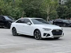 2021 Audi A4L 40 TFSI, белый — фото 3