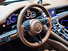 2022 Porsche Panamera 2.9T, чёрный — фото 6
