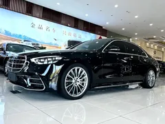 2022 Mercedes-Benz S-Class S 450 L 4MATIC, чёрный — фото 2