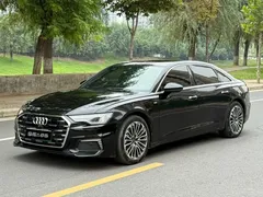 2020 Audi A6L 55 TFSI e quattro PHEV, чёрный — фото 1