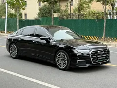 2020 Audi A6L 55 TFSI e quattro PHEV, чёрный — фото 3