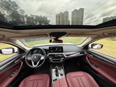2021 BMW 5 Series 525Li Luxury Package, белый — фото 9