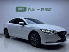 2021 Mazda 6 2.0L Skyactiv Luxury, белый — фото 3