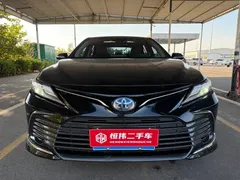 2021 Toyota Camry Hybrid 2.5HG Luxury, чёрный — фото 2