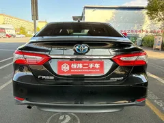 2021 Toyota Camry Hybrid 2.5HG Luxury, чёрный — фото 5