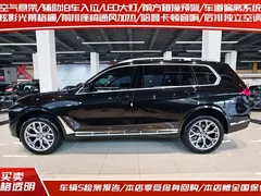 2023 BMW X7 xDrive40i Luxury Package, чёрный — фото 3