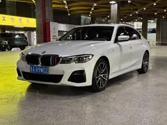 2022 BMW 3 Series 325Li M Sport, белый — фото 2