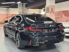 2021 BMW 5 Series 530Li Leading M Sport Package, чёрный — фото 8