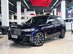 2021 BMW X7 xDrive40i Executive M Sport Package, синий — фото 1