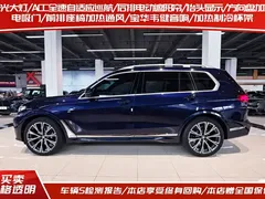 2021 BMW X7 xDrive40i Executive M Sport Package, синий — фото 3