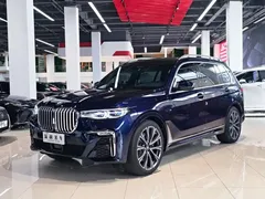 2021 BMW X7 xDrive40i Executive M Sport Package, синий — фото 5