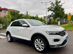 2021 Volkswagen T-Roc 280TSI DSG 2WD Elite Connected, белый — фото 4
