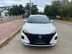 2020 Changan Eado PLUS 1.4T GDI DCT Premium, белый — фото 2