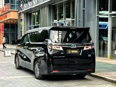 2021 Toyota Vellfire 2.5L Hybrid HV Luxury, чёрный — фото 2