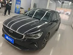 2022 Geely Emgrand 4th Gen 1.5L CVT Flagship, синий — фото 1