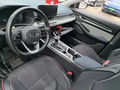 2022 Geely Emgrand 4th Gen 1.5L CVT Flagship, синий — фото 12