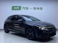2023 Volkswagen Golf 280TSI DSG R-Line Lite, чёрный — фото 3