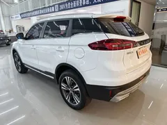 2022 Geely Atlas 1.8TD DCT, белый — фото 4