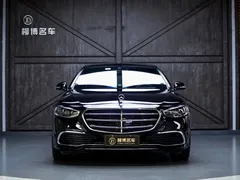 2022 Mercedes-Benz S-Class S 400 L Luxury, чёрный — фото 2