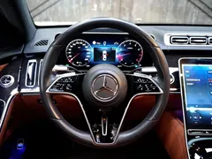 2022 Mercedes-Benz S-Class S 400 L Luxury, чёрный — фото 12