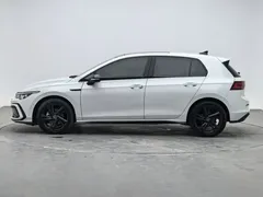 2021 Volkswagen Golf 280TSI DSG R-Line, белый — фото 2