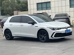 2021 Volkswagen Golf 280TSI DSG R-Line, белый — фото 3