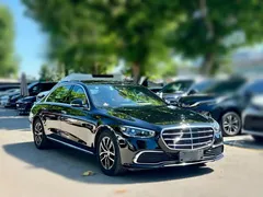2021 Mercedes-Benz S-Class S 400 L Business, чёрный — фото 3